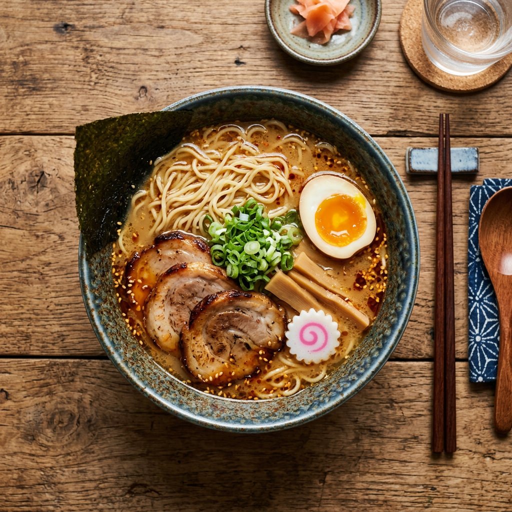 AI去水印处理后的美食照片示例